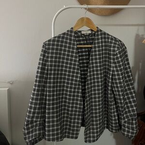 Babaton Checked Blazer